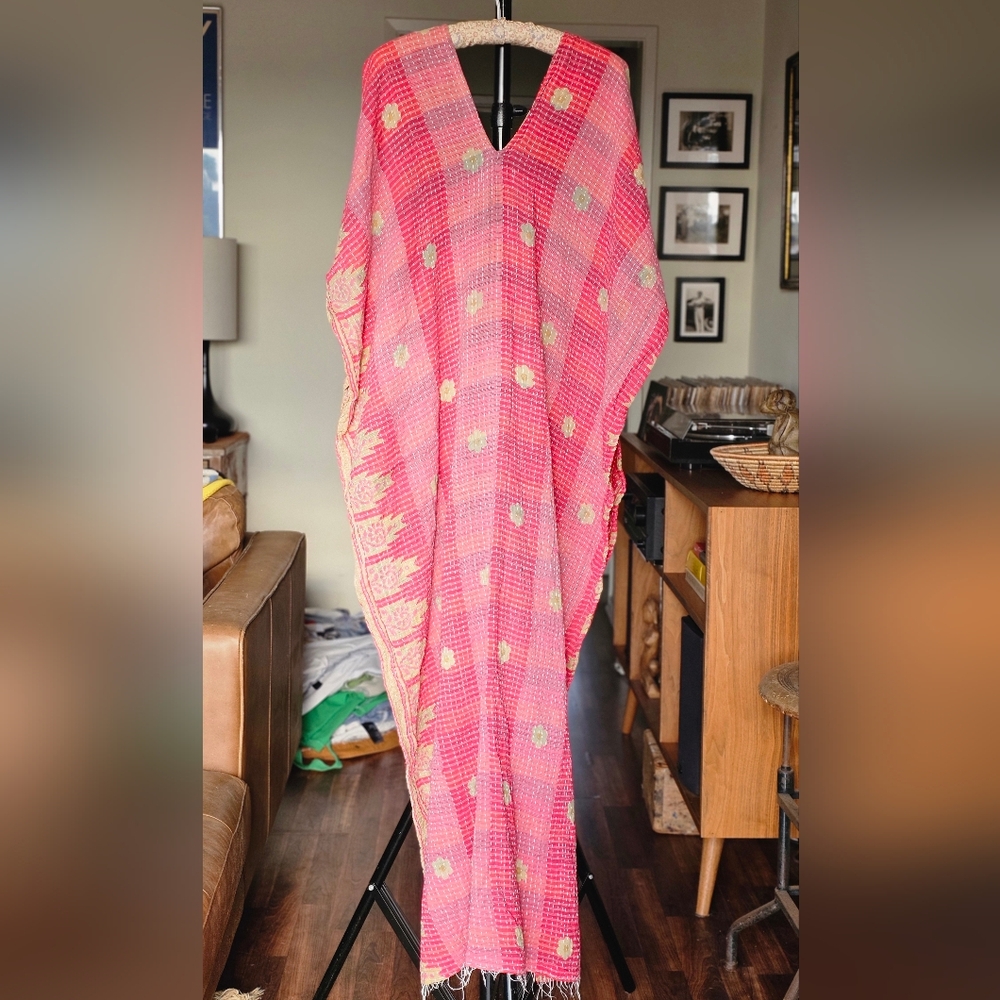 Kantha Bae Midi Mumu Tunic Dress - Picture 5 of 7